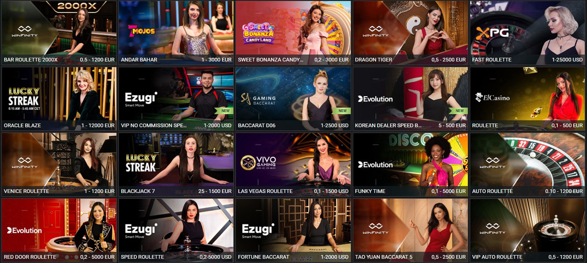 888starz Рулетка, Блэкджек және Басқа Үстел Ойындары