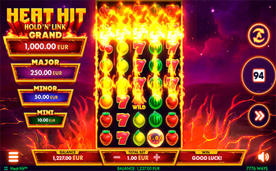 Қазақстандық 1xslots Онлайн Казиносындағы The Heat Hit Слоттық Ойыны Game