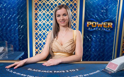 Power Blackjack Тірі Дилер Ойыны