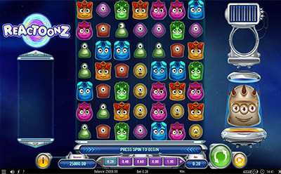 22Bet Қазақстандық Онлайн Казиносындағы The Reactoonz Слоттық Ойыны
