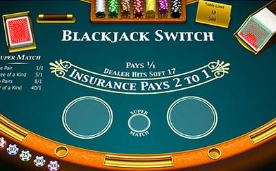 Blackjack Switch ойынына шолу